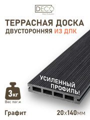Террасная доска Premium, Графит