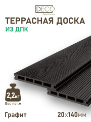 Террасная доска Premium Standart, Графит