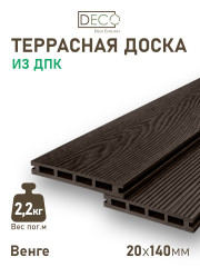 Террасная доска Premium Standart, Венге