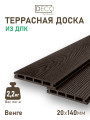 Террасная доска Premium Standart, Венге