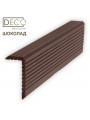 Г-профиль (уголок) из ДПК, Шоколад, 4 метра