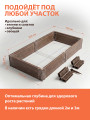 Грядка ДПК, 2 метра, венге