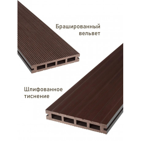 Лавка вкапываемая из ДПК,шоколад