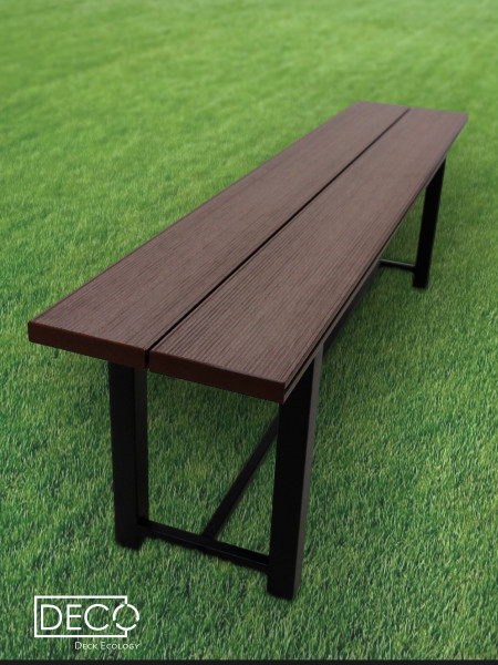 Лавка 1,5 метра (усиленная) , шоколад